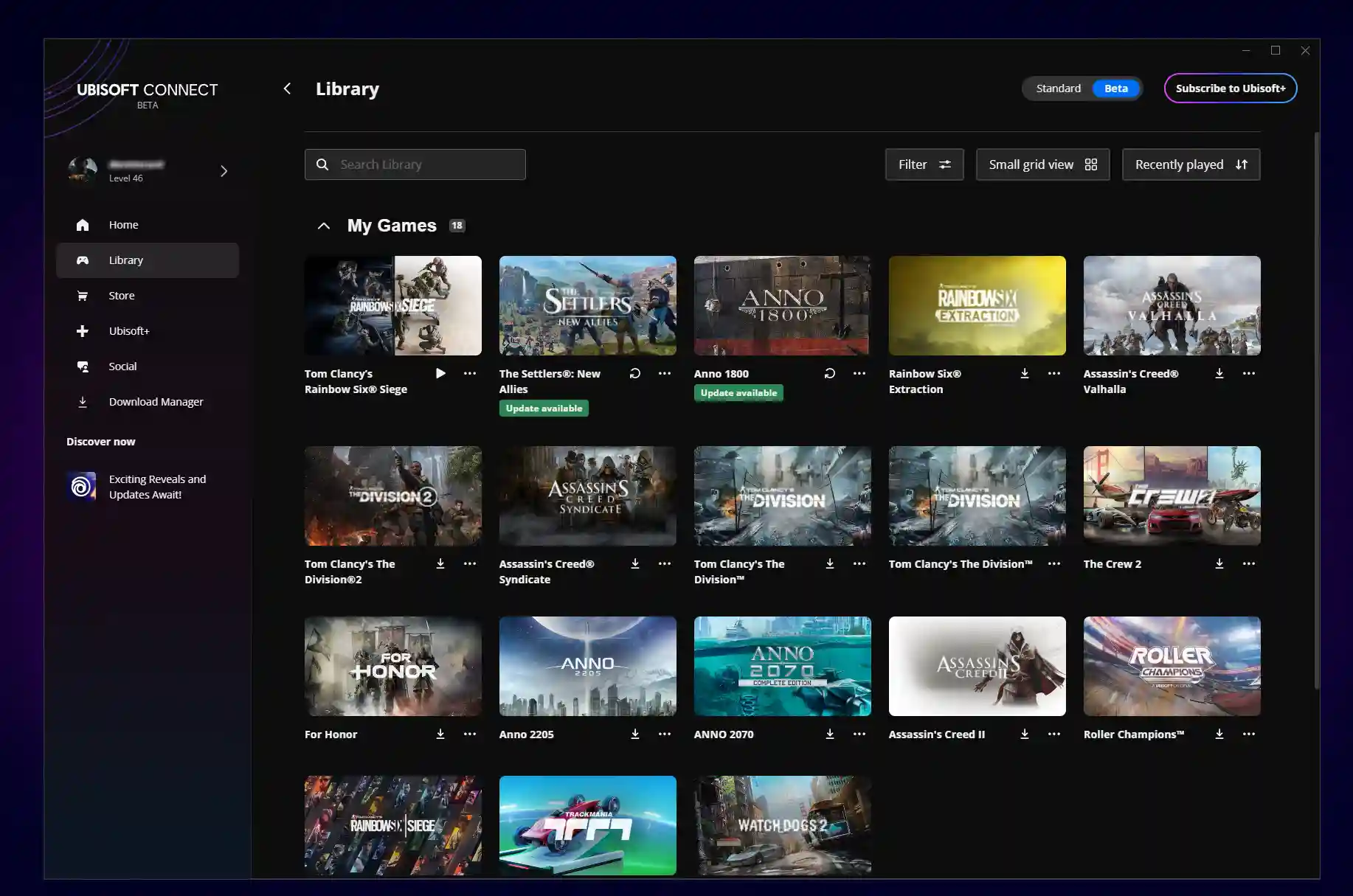 Ubisoft Connect PC Beta 1